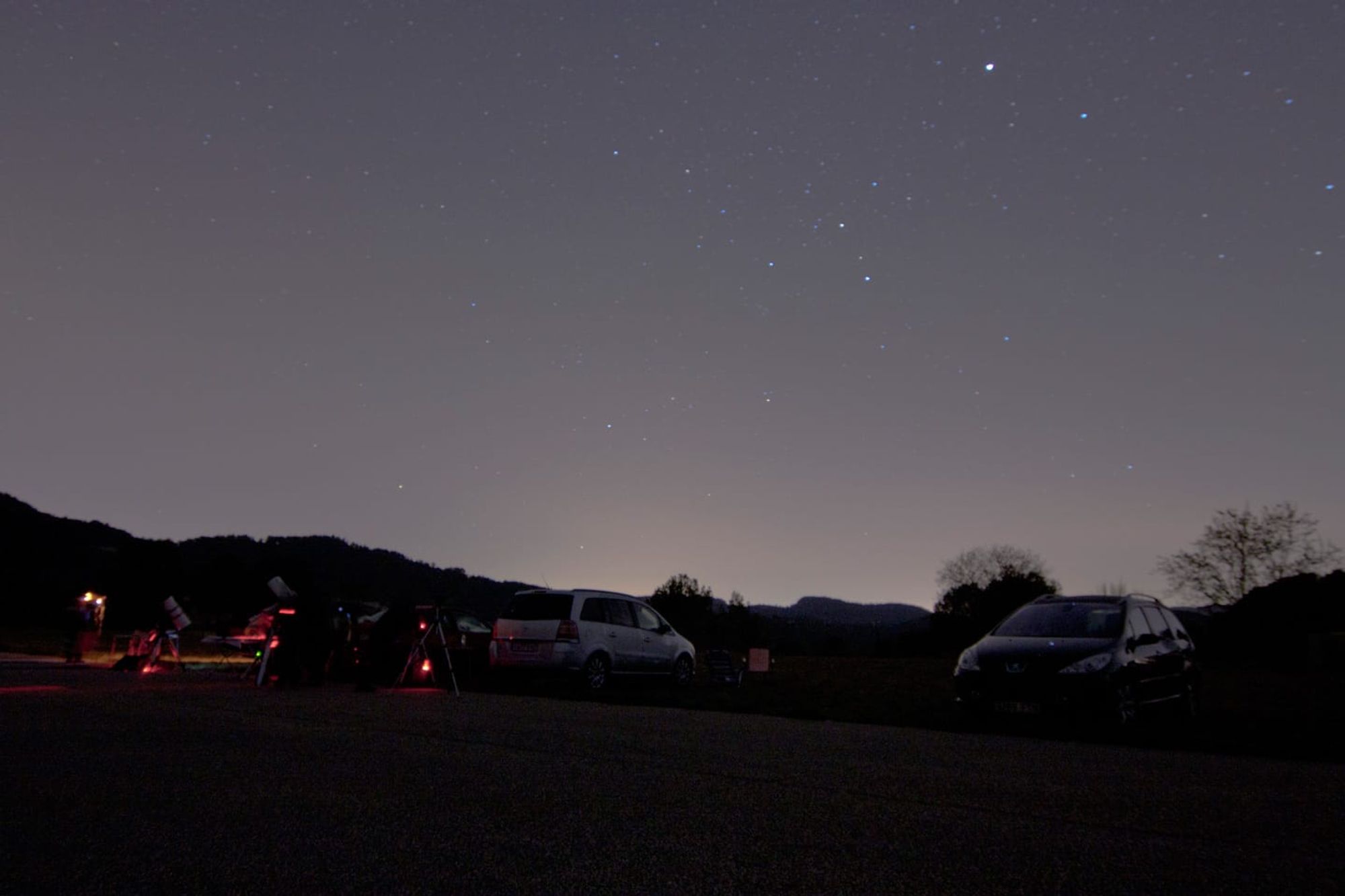 Fotografía de la actividad: Maratón Messier 2016 y temperaturas bajo cero