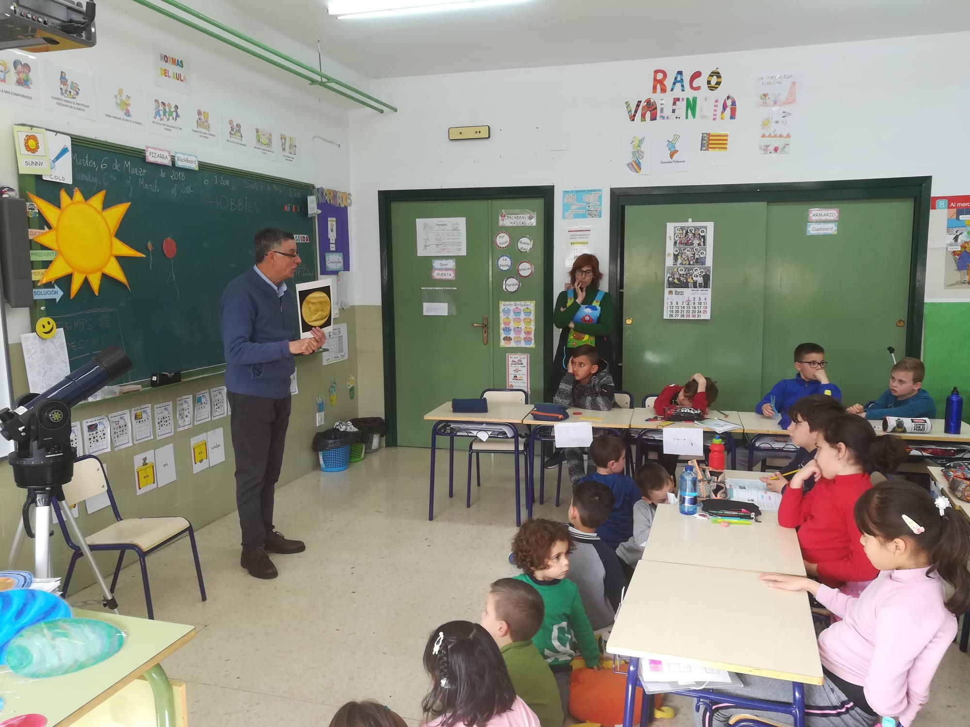 Fotografía de la actividad: Colaboración Colegio Rural de Hondón de los Frailes