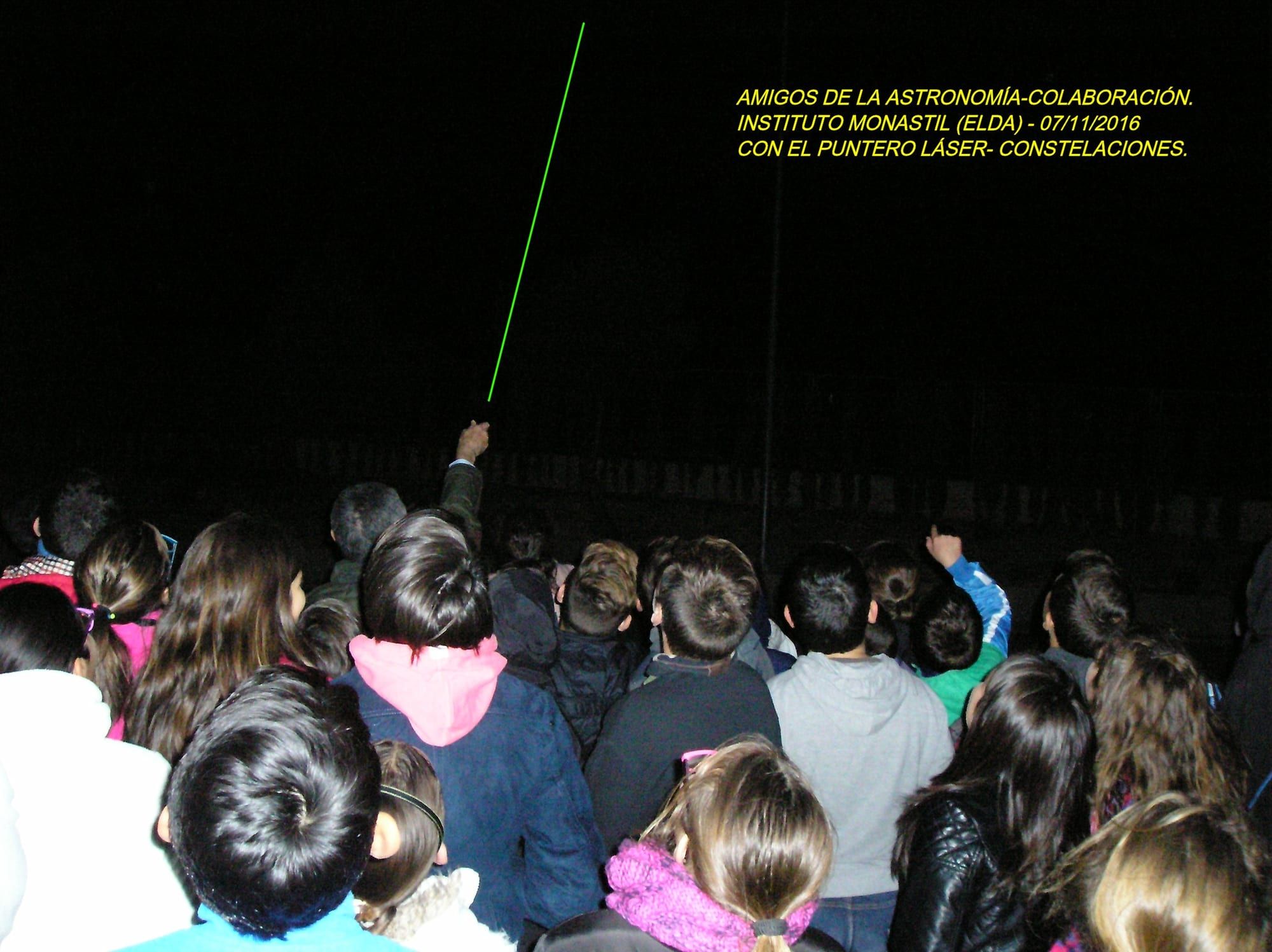 Fotografía de la actividad: Divulgación en Centros de Enseñanza. IES. Monastil de Elda.