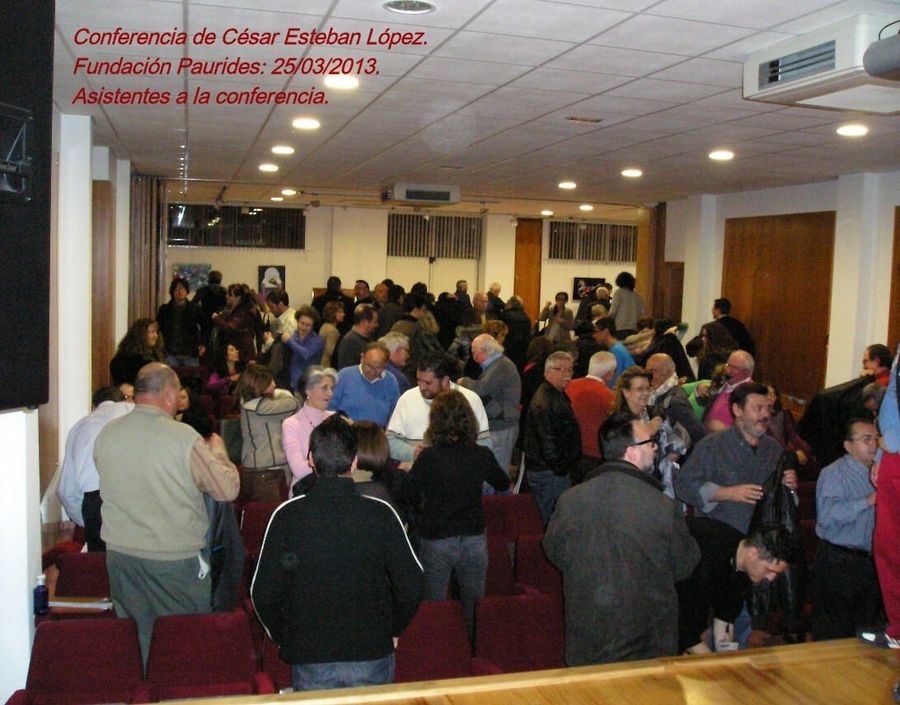 Fotografía de la actividad: Conferencia magistral oxigeno y vida cesar esteban (3)