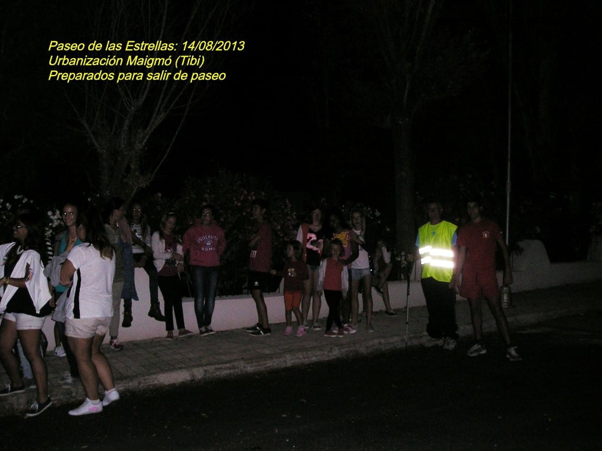 Fotografía de la actividad: Paseo bajo las estrellas en El Maigmó