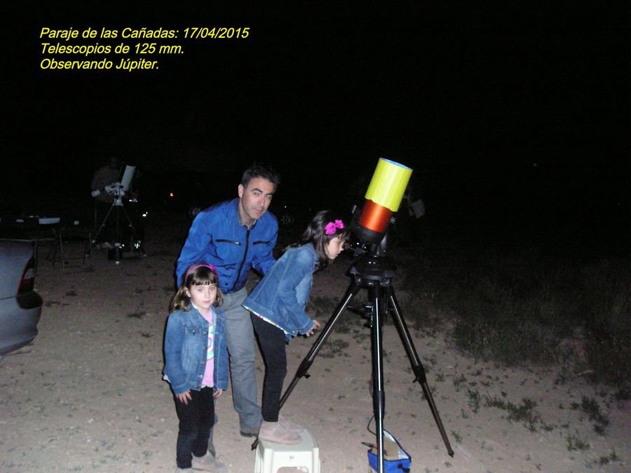 Fotografía de la actividad: NOCHE DE ESTRELLAS EN LAS CAÑADAS (Elda). (2)