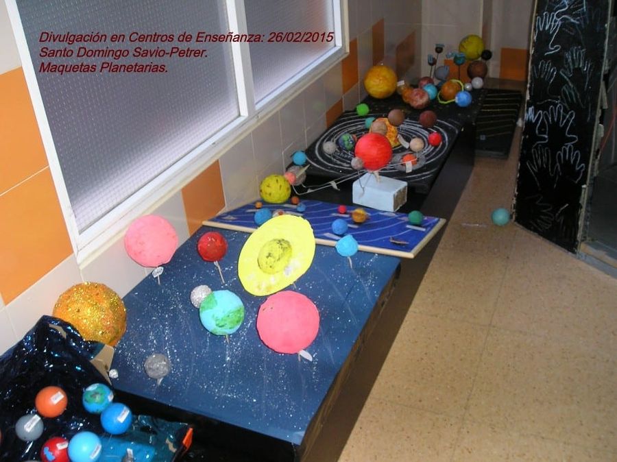 Fotografía de la actividad: Exposición en el Colegio Santo Domigo Savio de Petrer: 26/02/2015 (2)