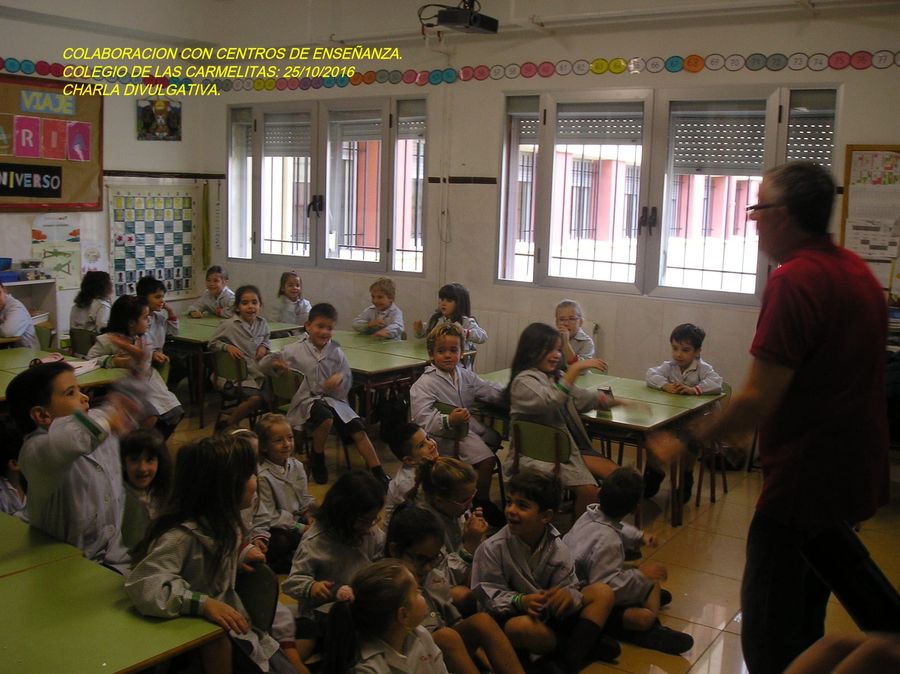 Fotografía de la actividad: Divulgación en Centros de Enseñanza. COLEGIO DE LAS CARMELITAS DE ELDA (5)