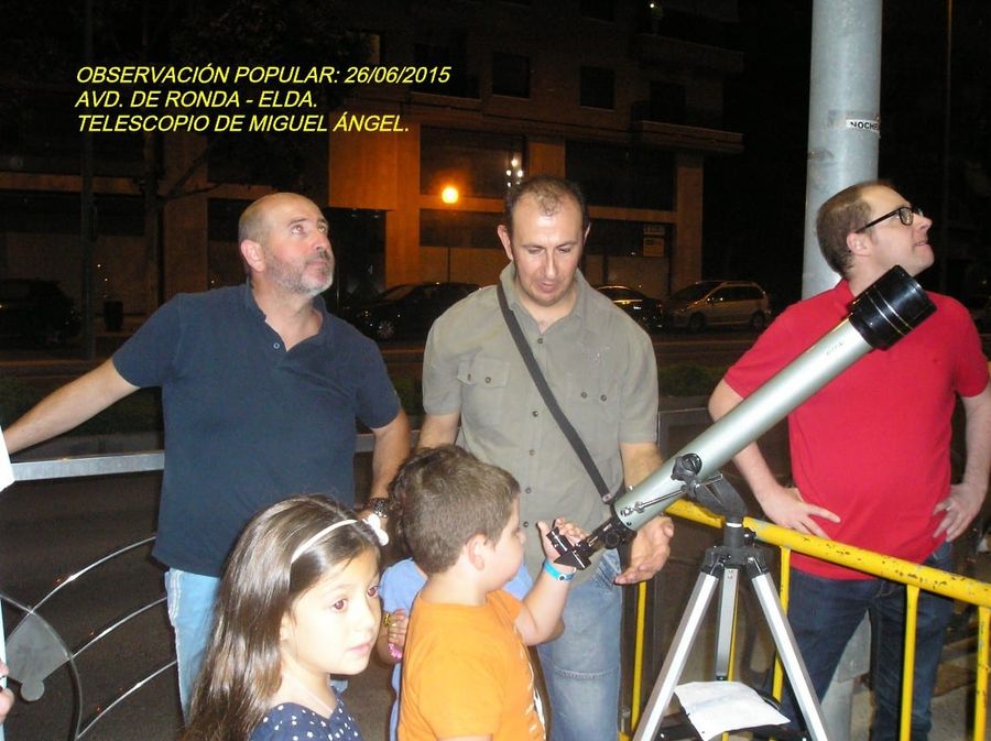 Fotografía de la actividad: OBSERVACIÓN POPULAR EN LA AVD. DE RONDA (7)