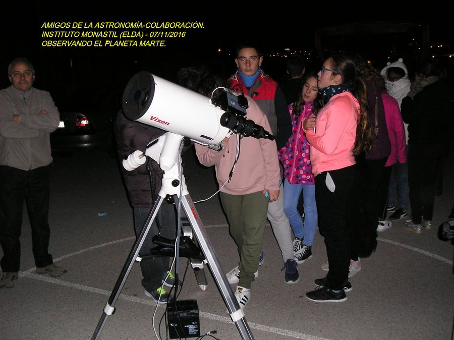 Fotografía de la actividad: Divulgación en Centros de Enseñanza. IES. Monastil de Elda. (6)