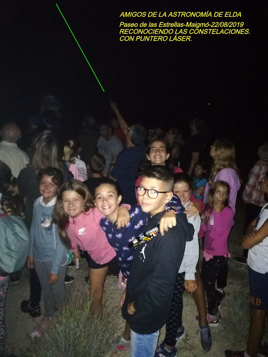 Fotografía de la actividad: Paseo bajo las estrellas 2019. Urbanización MAIGMÓ - TIBI. (2)