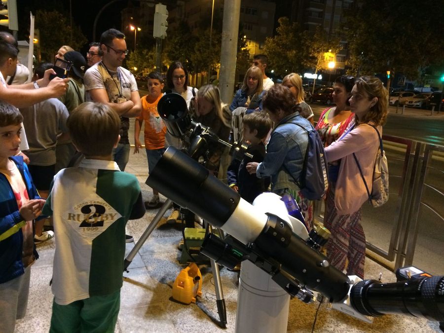Fotografía de la actividad: Éxito en la Observación Popular en Avda. de Ronda (5)