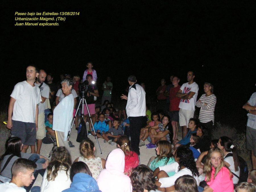 Fotografía de la actividad: Paseo bajo las estrellas en El Maigmó (1)