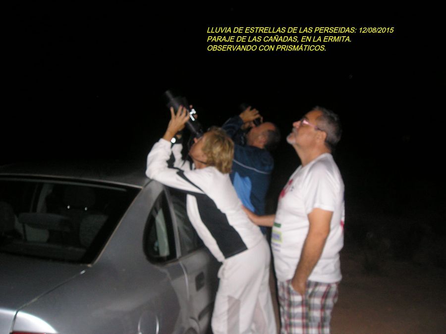 Fotografía de la actividad: ÉXITO DE ASISTENCIA A LAS PERSEIDAS (5)
