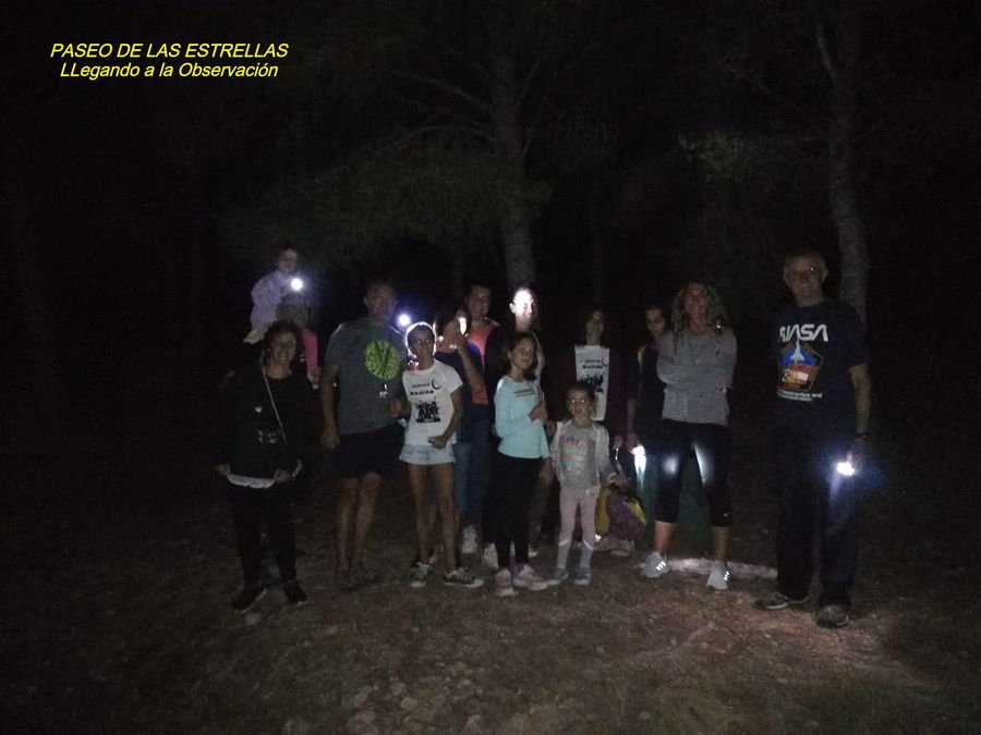 Fotografía de la actividad: Paseo bajo las estrellas 2022. Urbanización MAIGMÓ - TIBI. (2)
