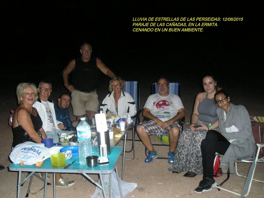 Fotografía de la actividad: ÉXITO DE ASISTENCIA A LAS PERSEIDAS (6)
