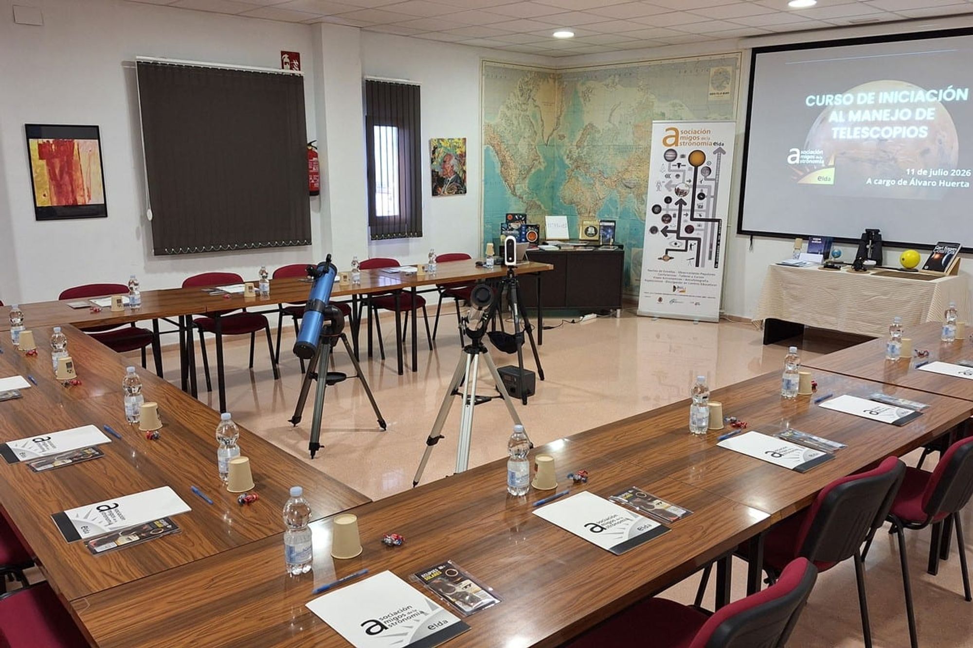 Fotografía de la actividad: Curso de Iniciación al Manejo de Telescopios