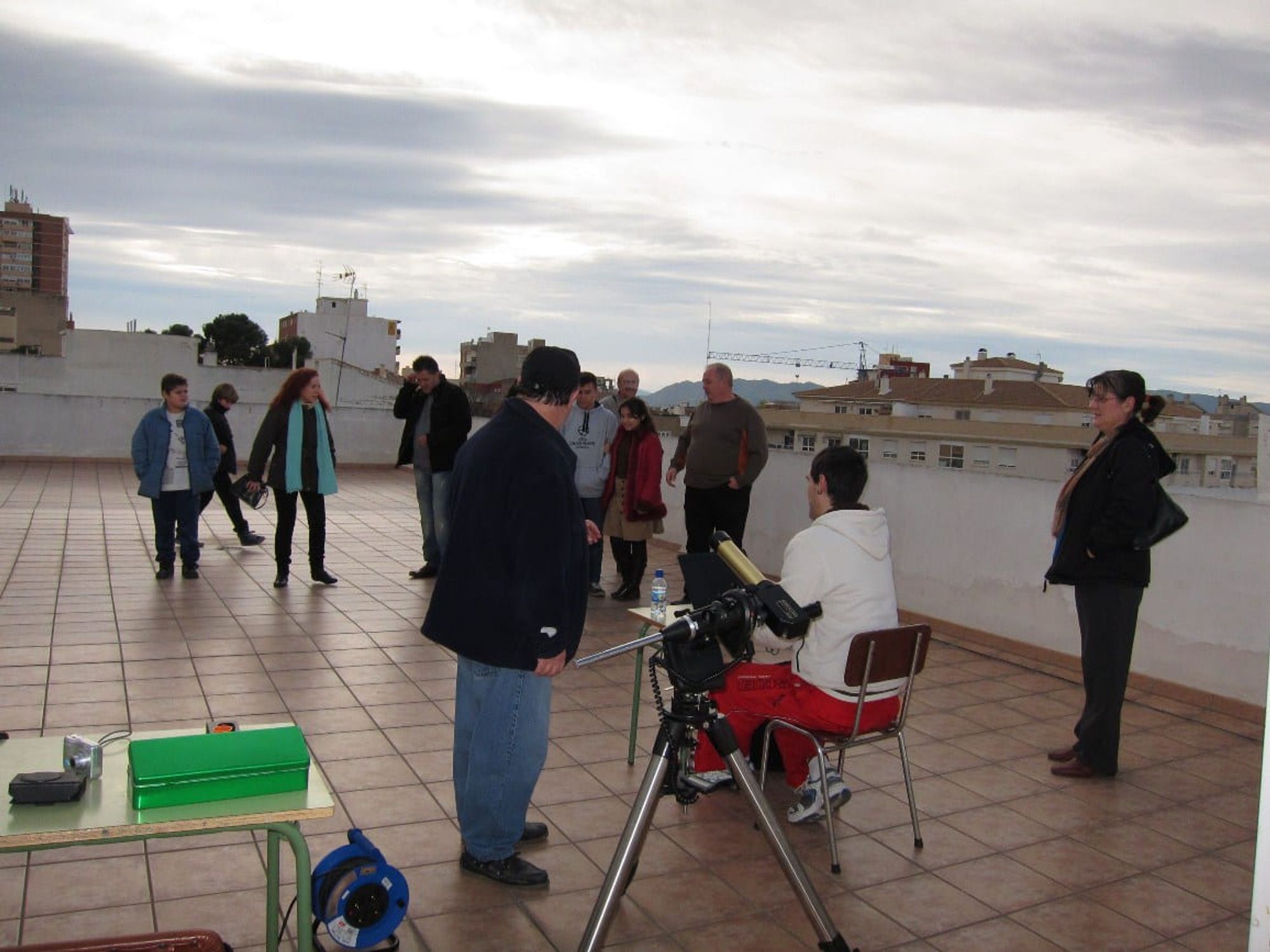 Fotografía de la actividad: Observación Solar