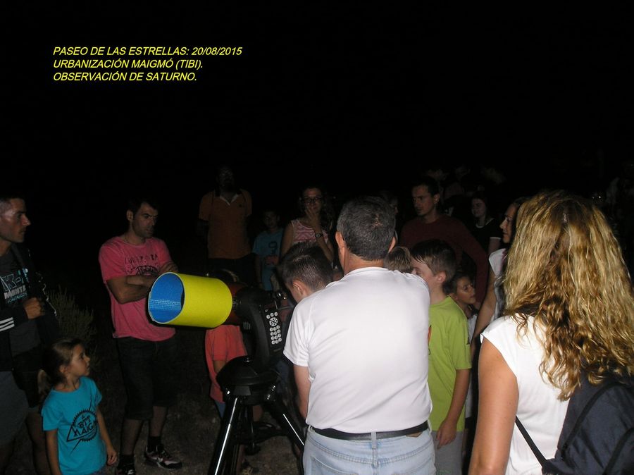 Fotografía de la actividad: PASEO BAJO LAS ESTRELLAS (3)