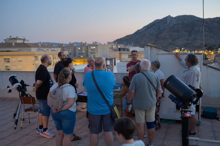 Fotografía de la actividad: Observación Astronómica desde Paurides (2)