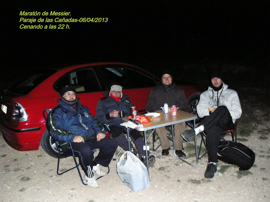 Fotografía de la actividad: Éxito del Maratón Messier 2013 (1)