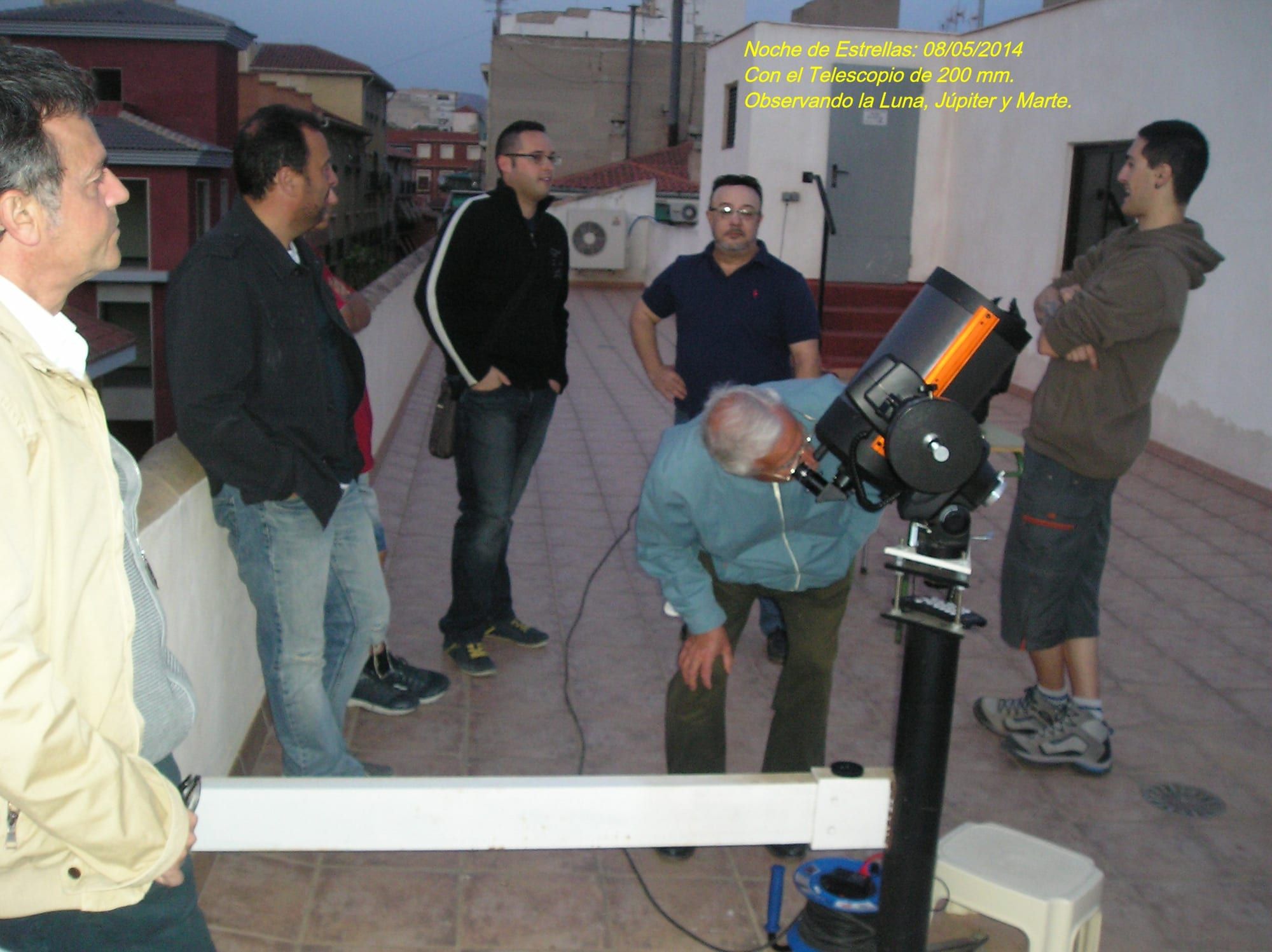 Fotografía de la actividad: Noche de Estrellas de Mayo 2014