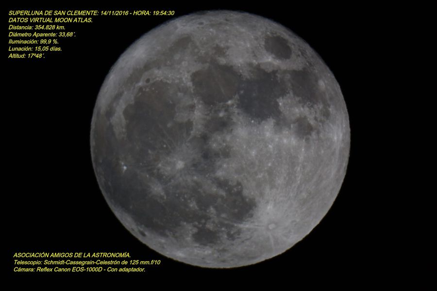 Fotografía de la actividad: Superluna 2016 o de San Clemente (1)