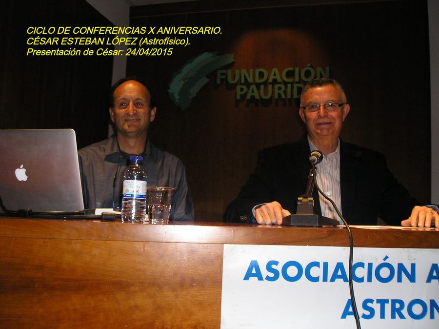 Fotografía de la actividad: CONFERENCIA MAGISTRAL DE CÉSAR ESTEBAN LÓPEZ (2)