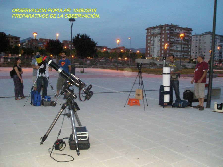 Fotografía de la actividad: Observación popular en los jardines del Sector 9. (2)