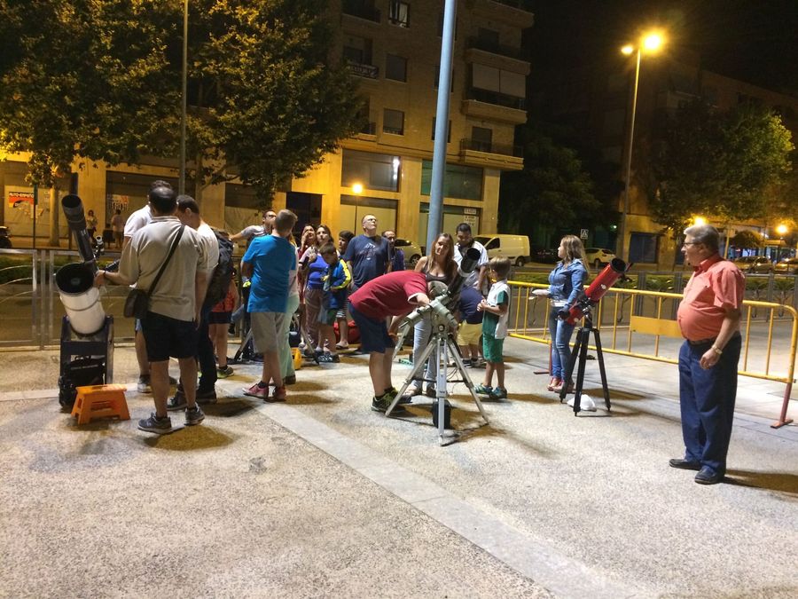 Fotografía de la actividad: Éxito en la Observación Popular en Avda. de Ronda (2)