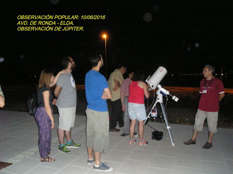 Fotografía de la actividad: Observación popular en los jardines del Sector 9. (8)