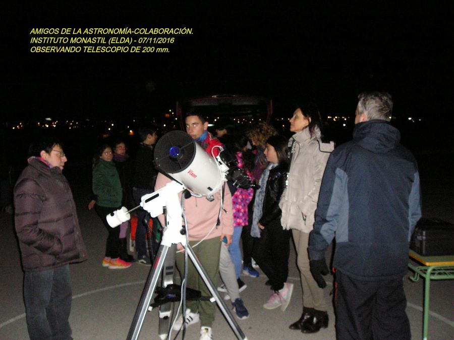 Fotografía de la actividad: Divulgación en Centros de Enseñanza. IES. Monastil de Elda. (7)