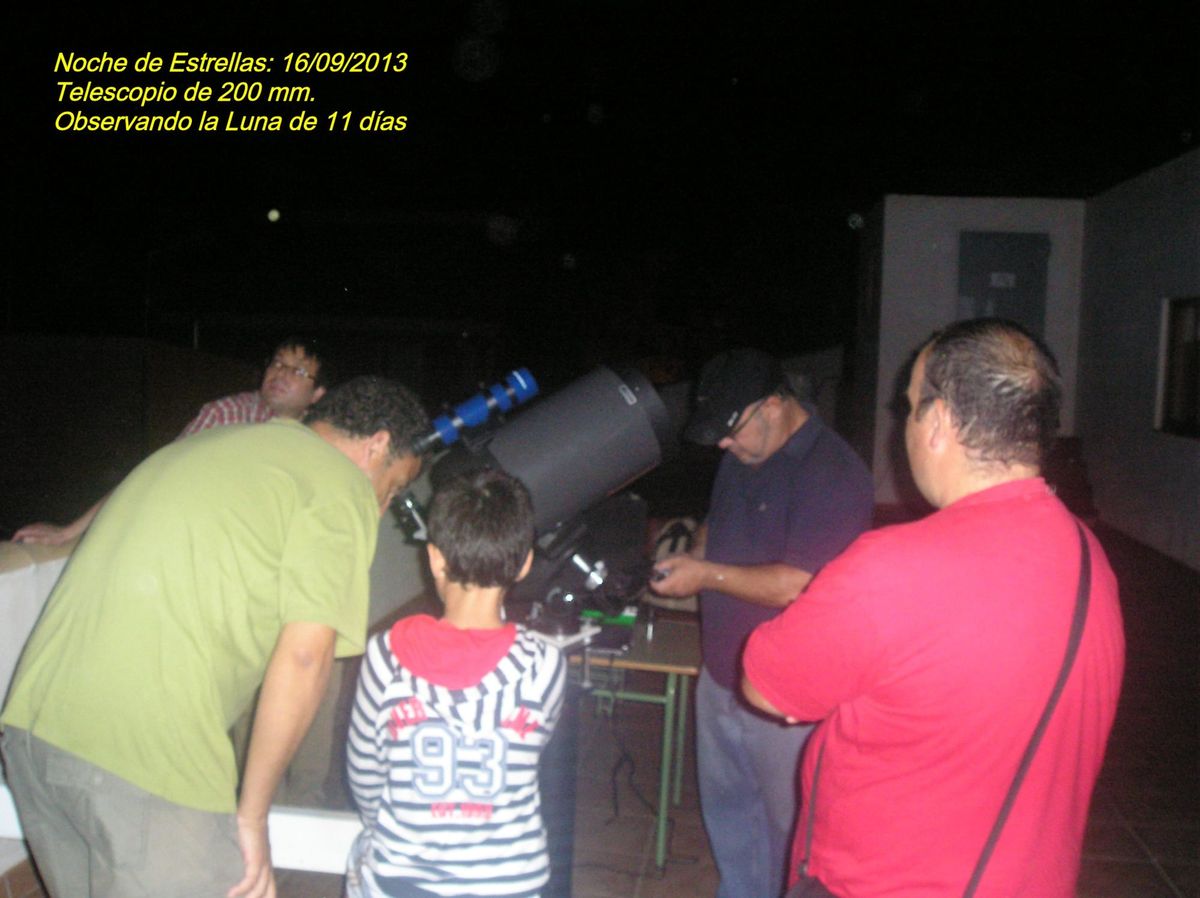 Fotografía de la actividad: Noche de Estrellas en Paurides