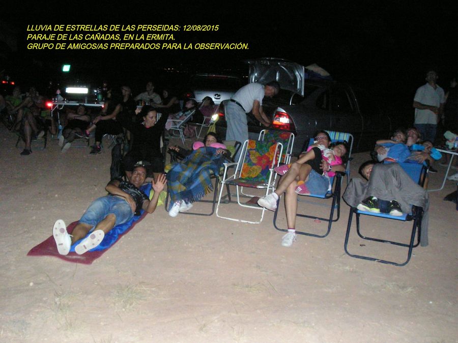 Fotografía de la actividad: ÉXITO DE ASISTENCIA A LAS PERSEIDAS (1)