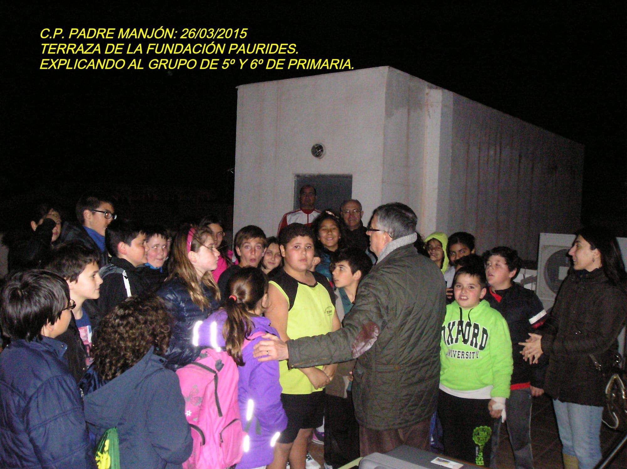 Fotografía de la actividad: Colaboración con el C.P. Padre Manjón: 26/03/2015