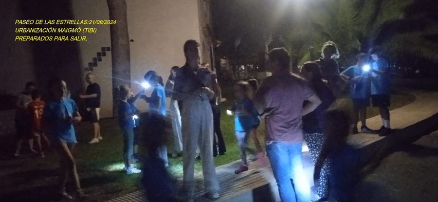 Fotografía de la actividad: Paseo de las estrellas 2024. Urbanización MAIGMÓ - TIBI. (2)