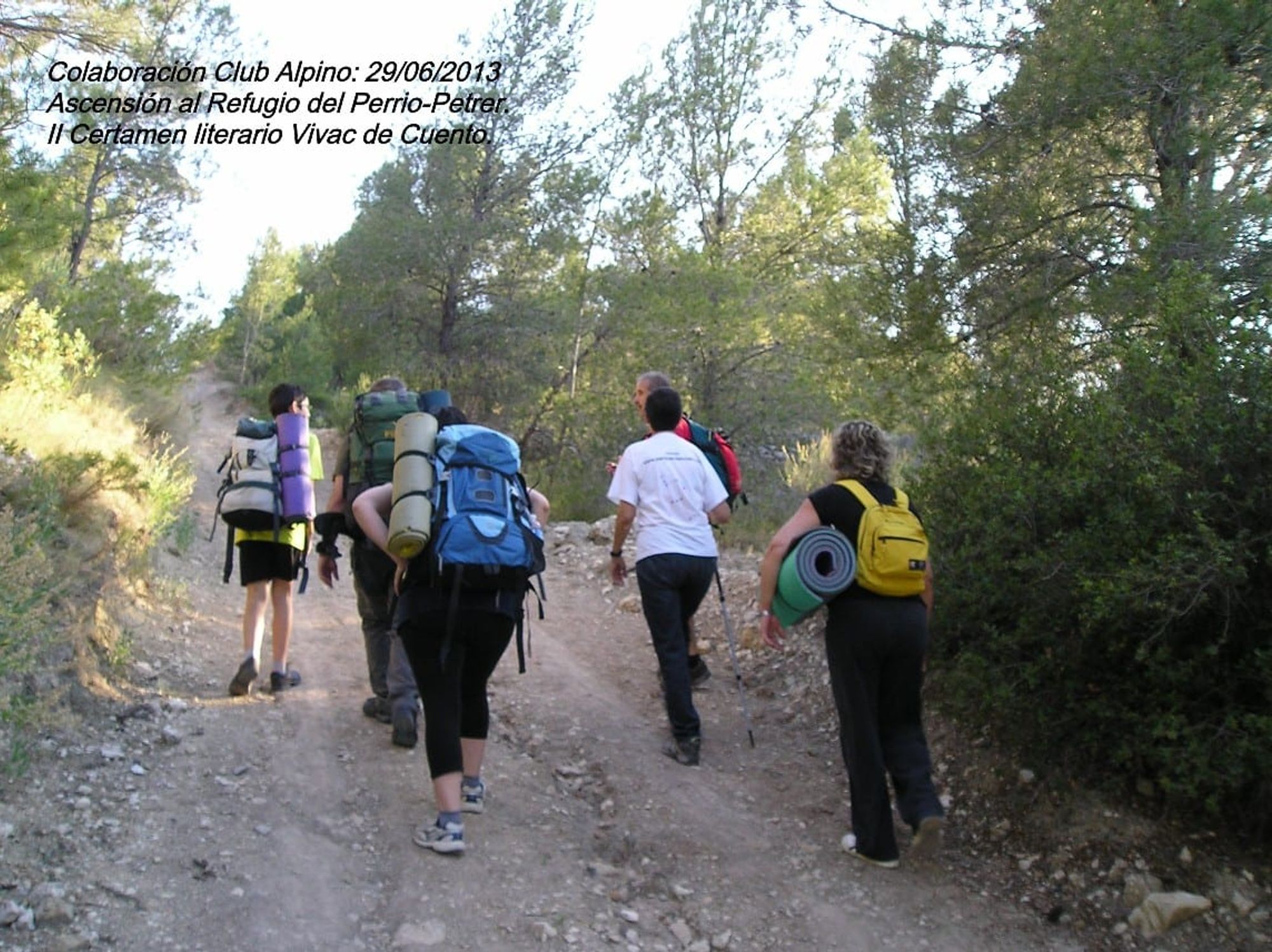 Fotografía de la actividad: Colaboración con el Club Alpino Eldense