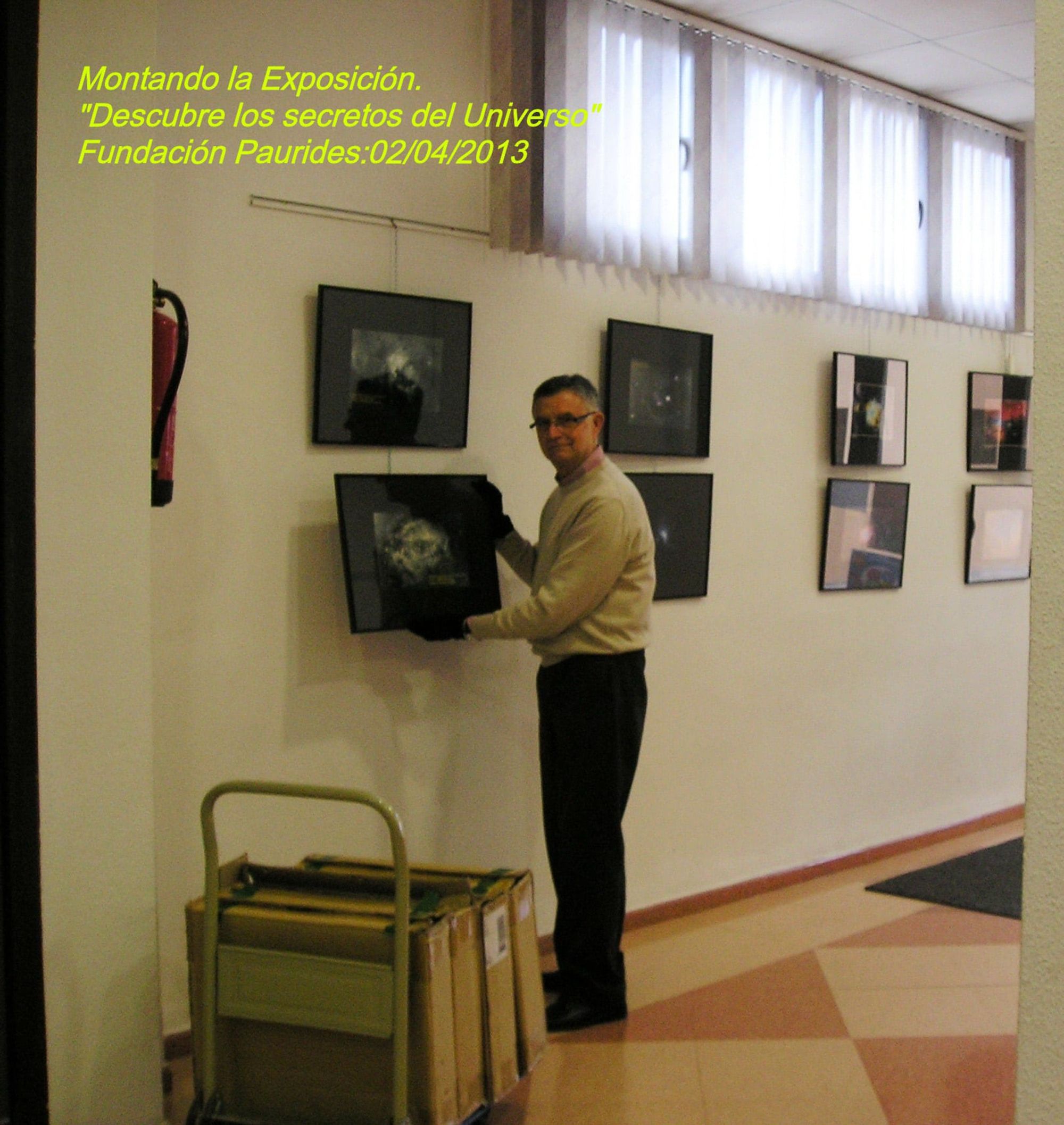 Fotografía de la actividad: Exposición Descubre las Maravillas del Universo