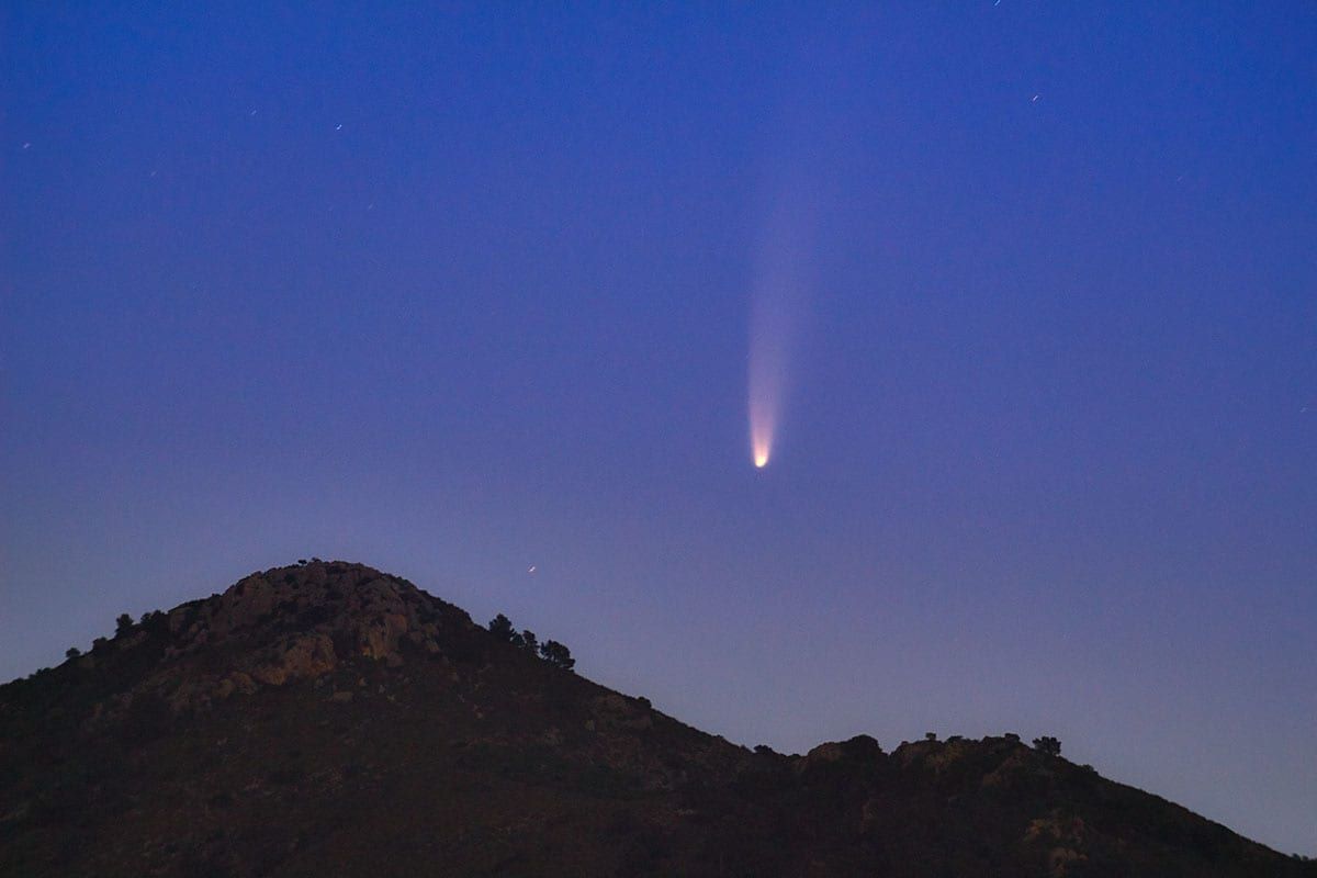 Fotografía de la actividad: NEOWISE capturado por nuestros socios y amigos.