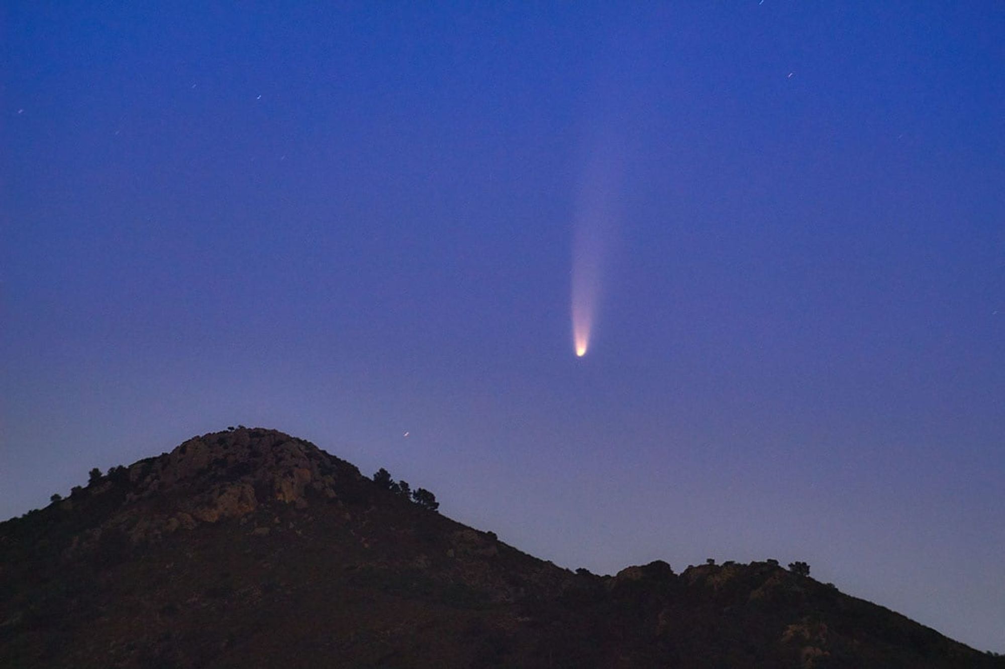 Fotografía de la actividad: NEOWISE capturado por nuestros socios y amigos.