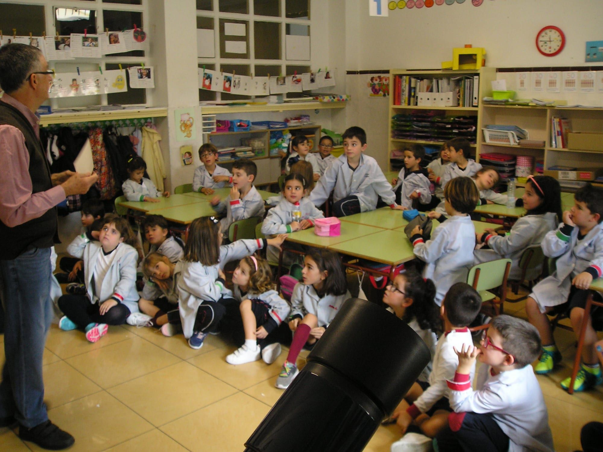 Fotografía de la actividad: Colaboración con el Colegio Las Carmelitas de Elda