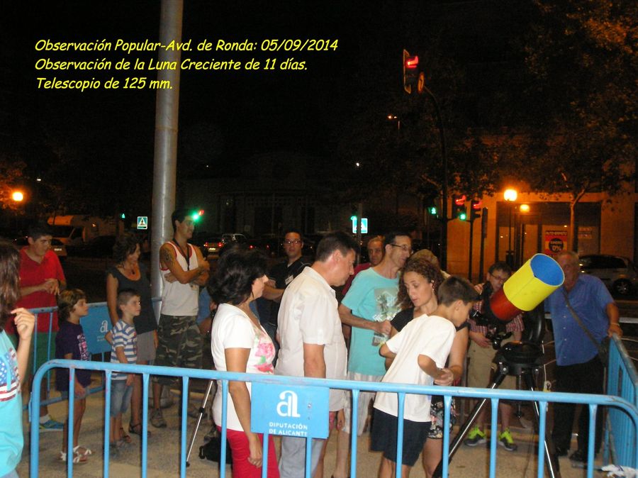 Fotografía de la actividad: Observación popular en la Avenida de Ronda de Elda (2)