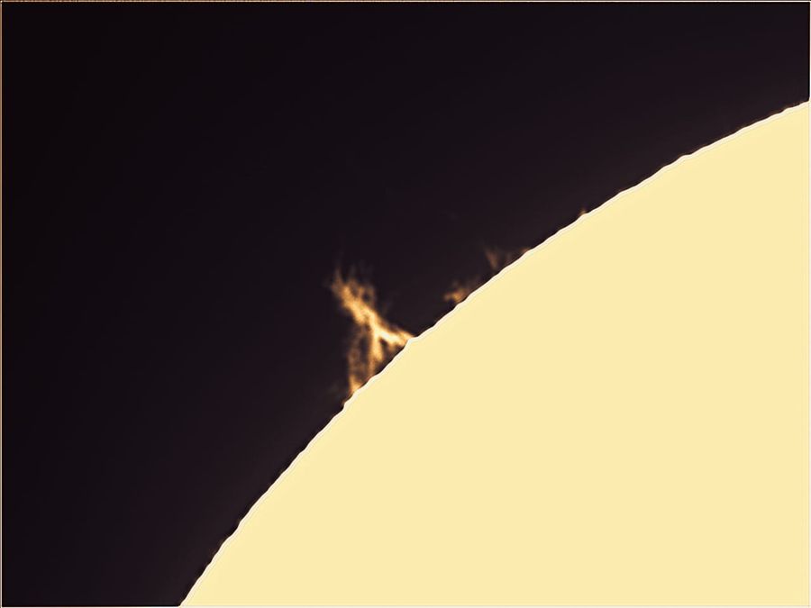 Fotografía de la actividad: Observación de la actividad Solar (3)
