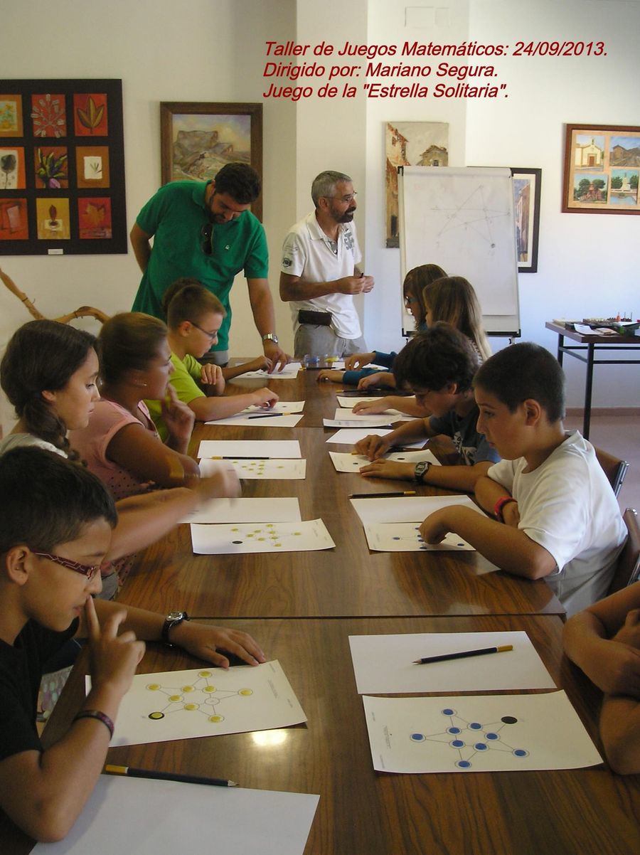 Fotografía de la actividad: Taller de “Juegos Matemáticos” (2)