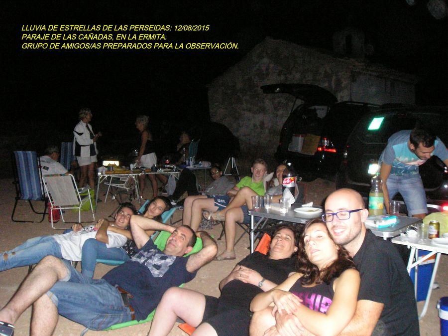 Fotografía de la actividad: ÉXITO DE ASISTENCIA A LAS PERSEIDAS (2)