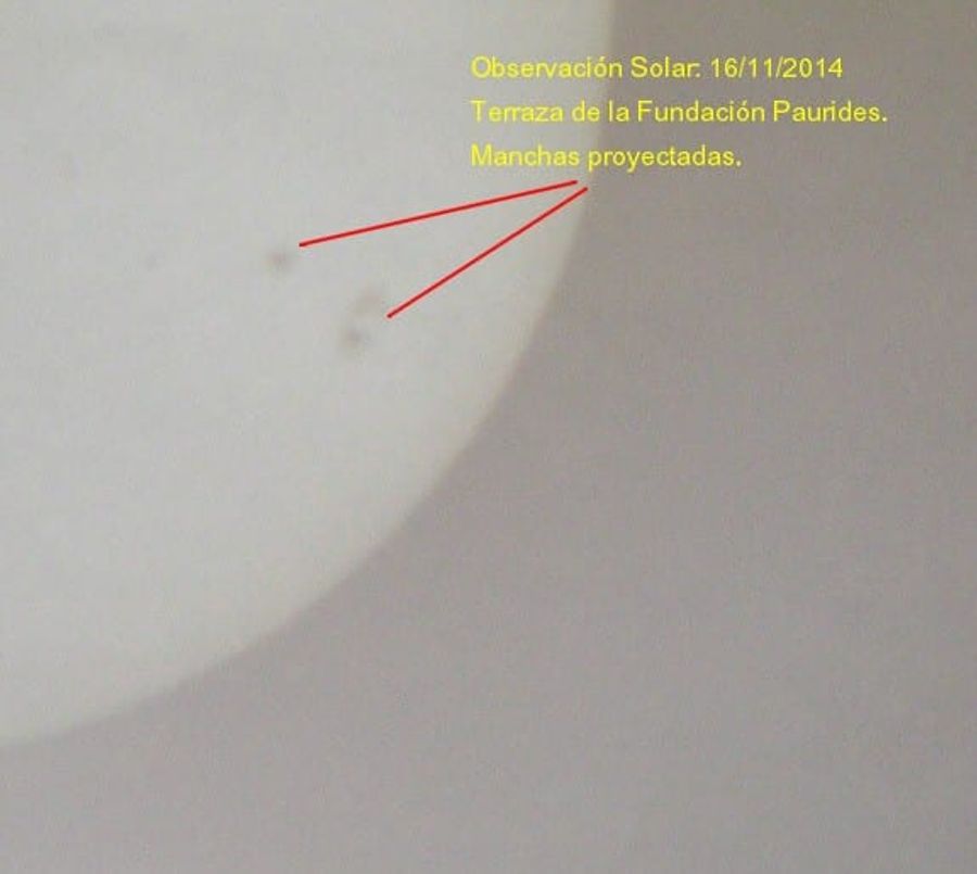 Fotografía de la actividad: Observación de la Actividad Solar en Paurides. (4)