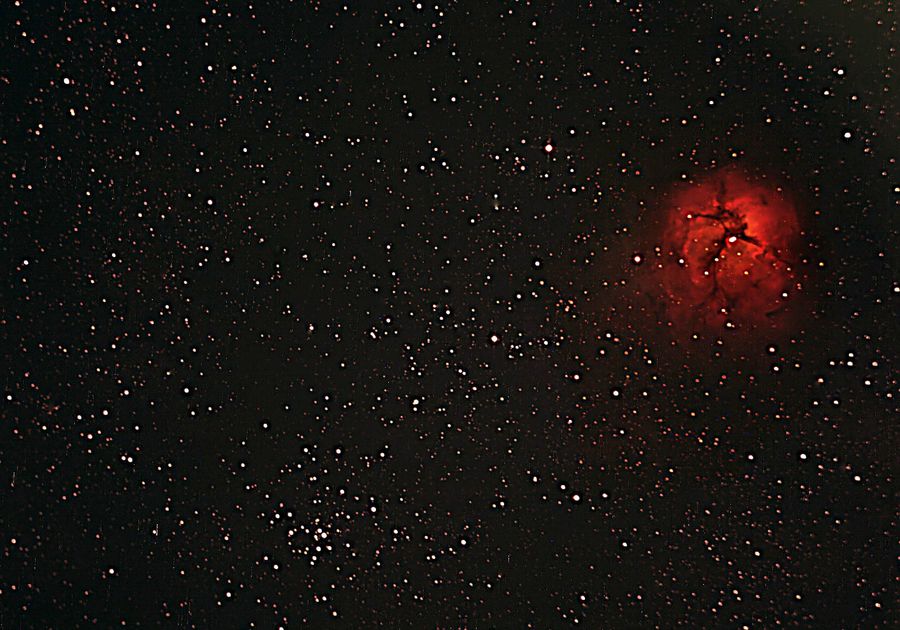 M20. Nebulosa Trífida.