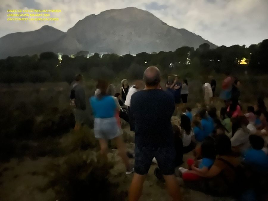 Fotografía de la actividad: Paseo de las estrellas 2024. Urbanización MAIGMÓ - TIBI. (12)