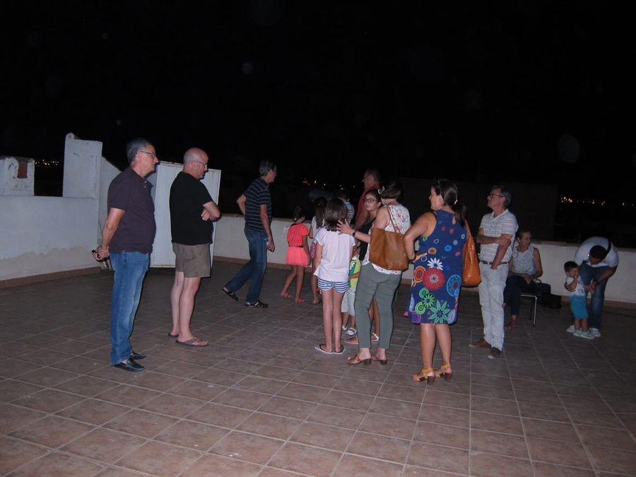Fotografía de la actividad: Observación desde la Terraza de la Fundación Paurides (1)
