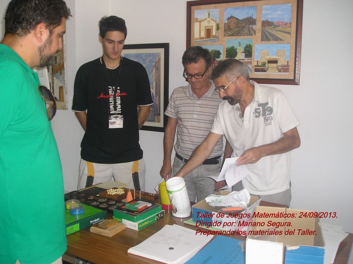 Fotografía de la actividad: Taller de “Juegos Matemáticos”