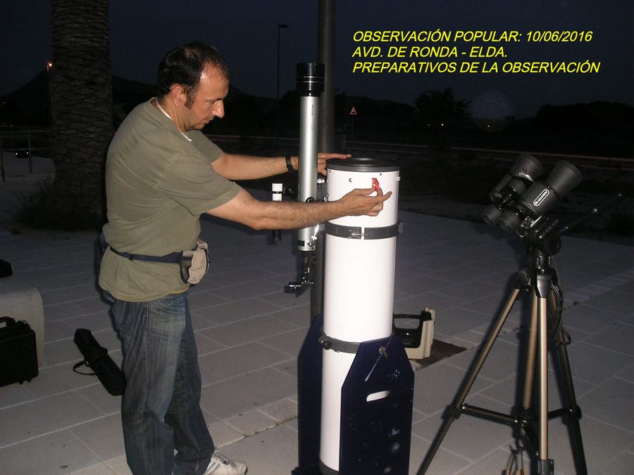 Fotografía de la actividad: Observación popular en los jardines del Sector 9. (3)