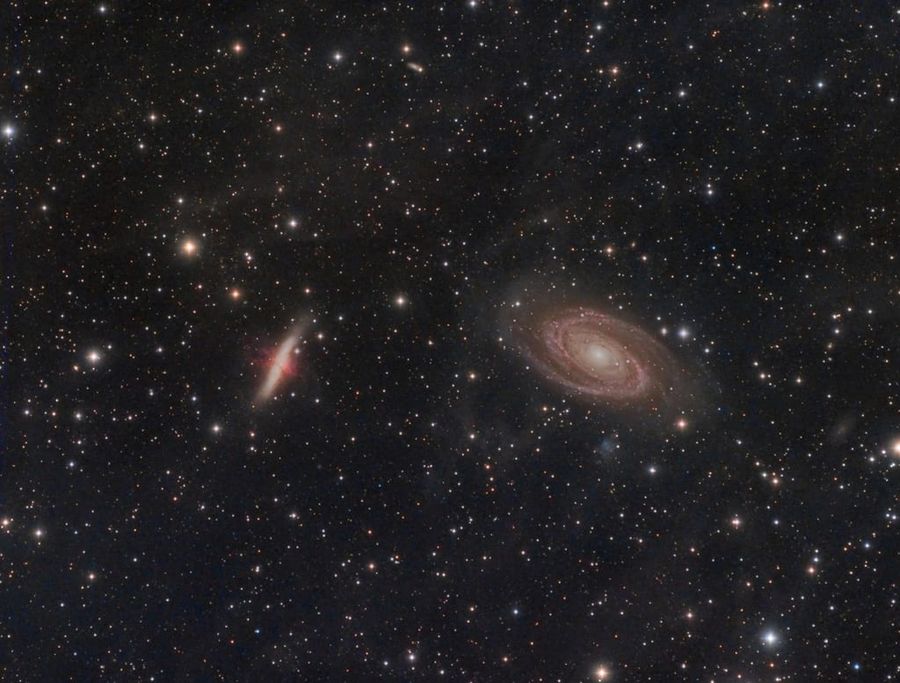 Galaxias: M81 y M82