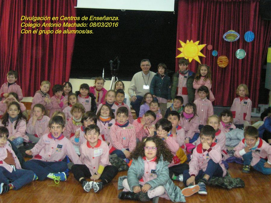 Fotografía de la actividad: Colaboración con Centros de Enseñanza. Colegio Antonio Machado. (4)