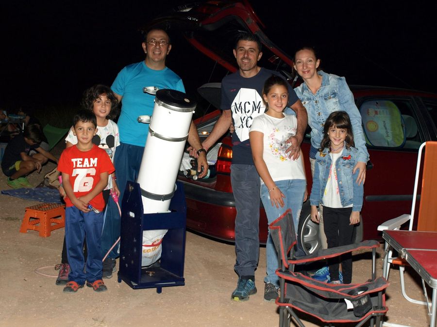 Fotografía de la actividad: Gran participación en la lluvia de estrellas 2017 en Las Cañadas (1)